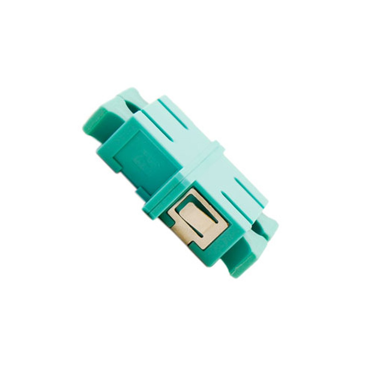 SC/UPC Multimode Duplex Adapter (Aqua)